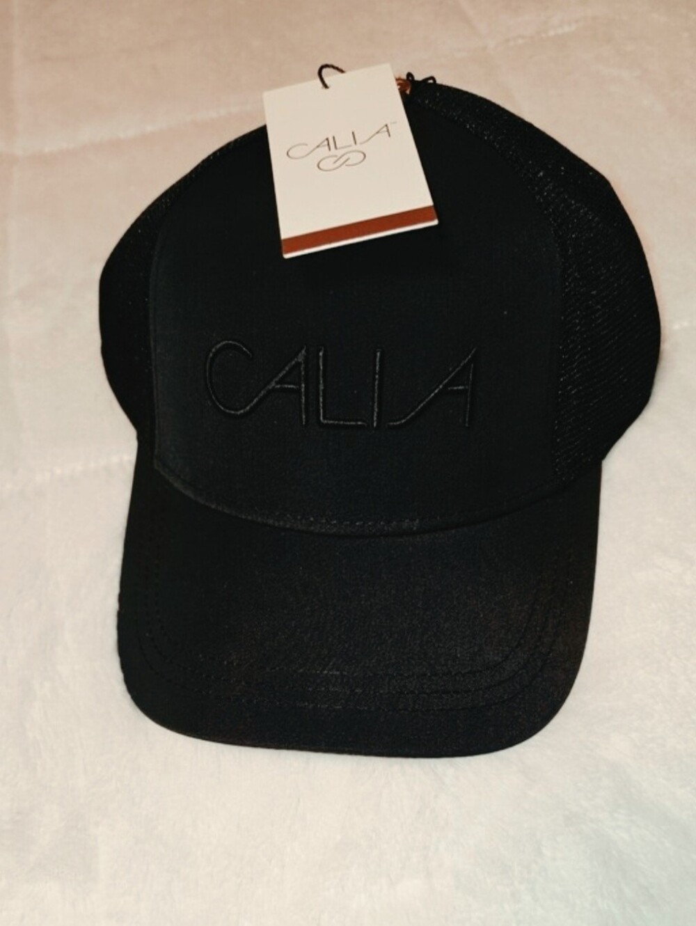 CALIA by Carrie Underwood Black Logo Mesh Baseball Cap
